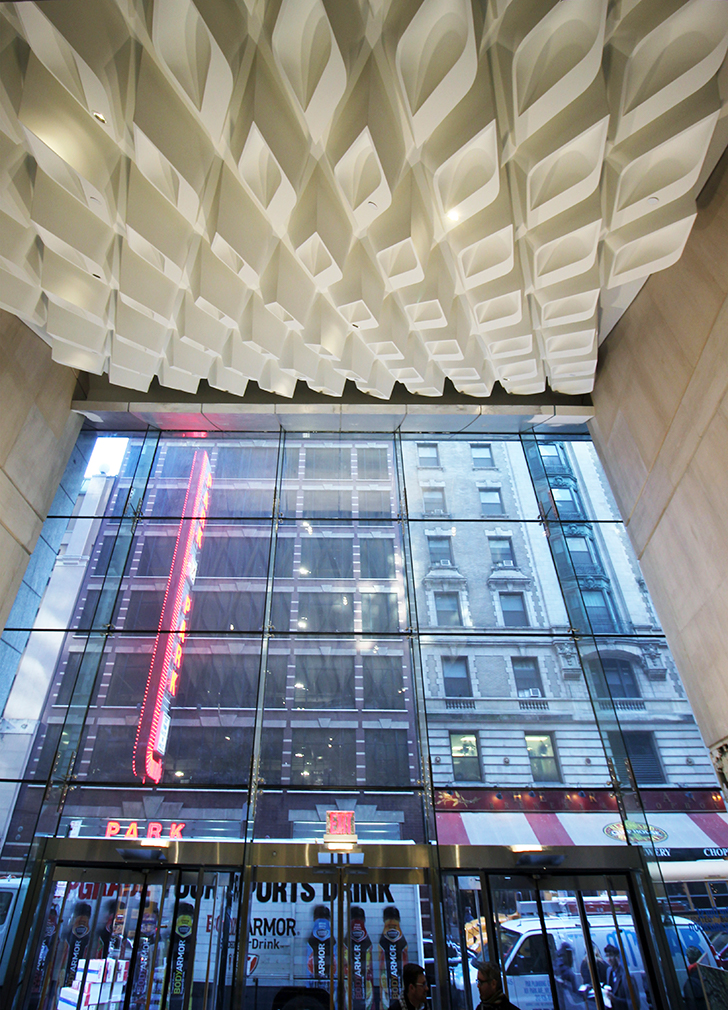 4 Times Square Lobby Ceiling